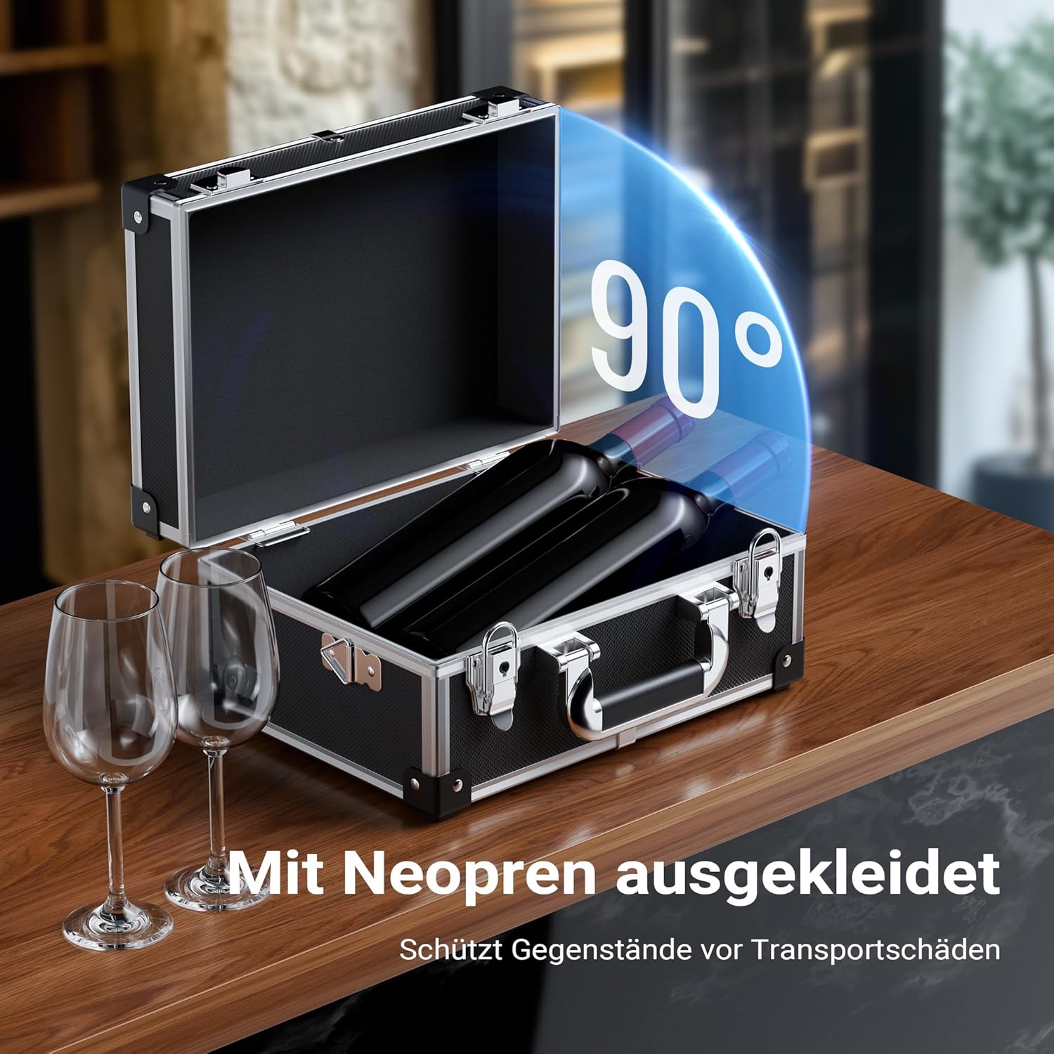 🔥 Angebote & Aktionen – Storage Aluminium Lockable Case with Reinforced Edges 32 x 23 x 16 cm – Bild 7