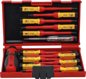⚡ Elektro & Technik – BGS 35814 VDE-Schraubendreher-Set mit Wechselklingen, 13-teilig