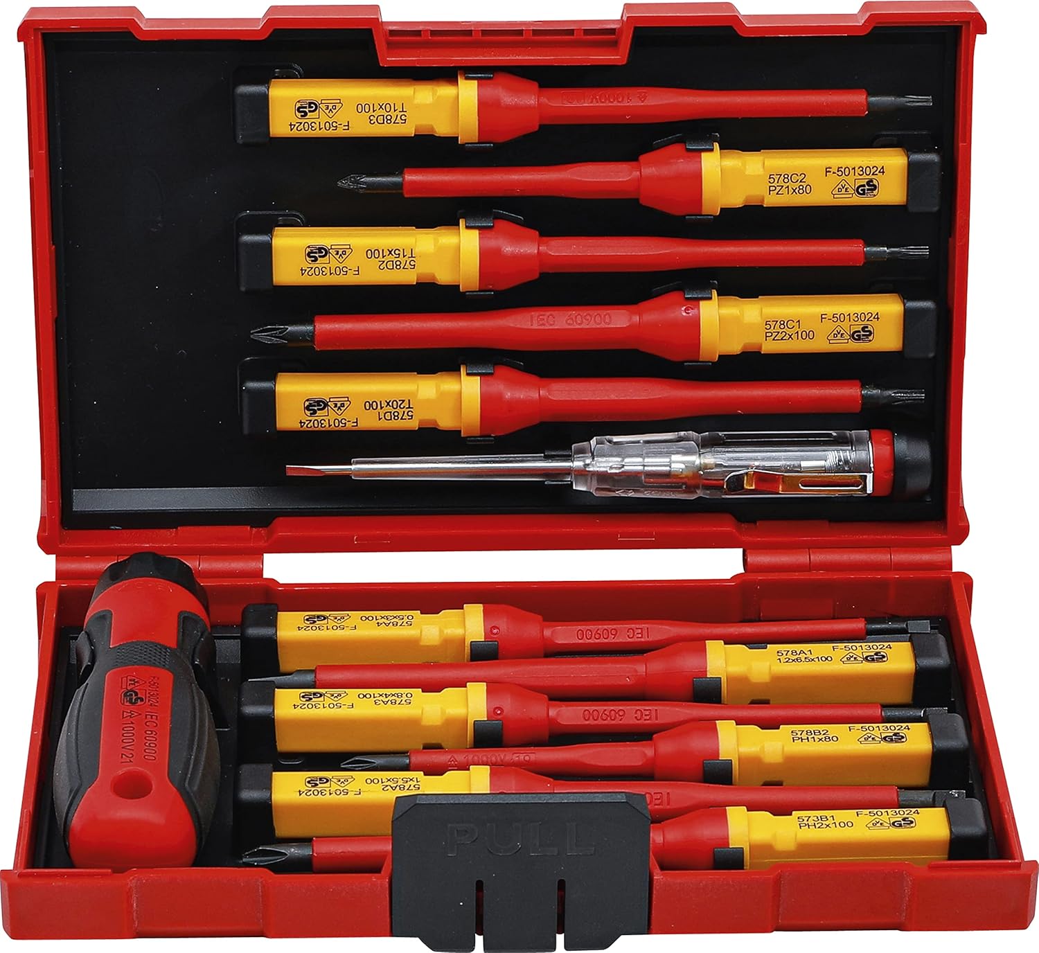 ⚡ Elektro & Technik – BGS 35814 VDE-Schraubendreher-Set mit Wechselklingen, 13-teilig