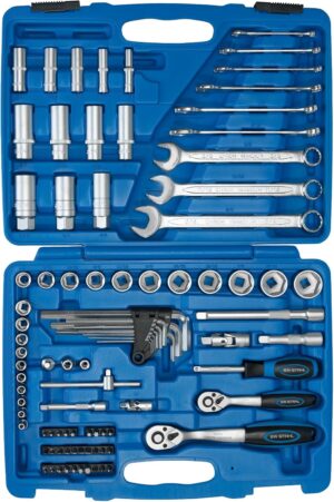 🚗 KFZ & Werkstatt – SW-Stahl Imperial Socket Set 92 Teilig 6.3 mm + 10 mm, S2299