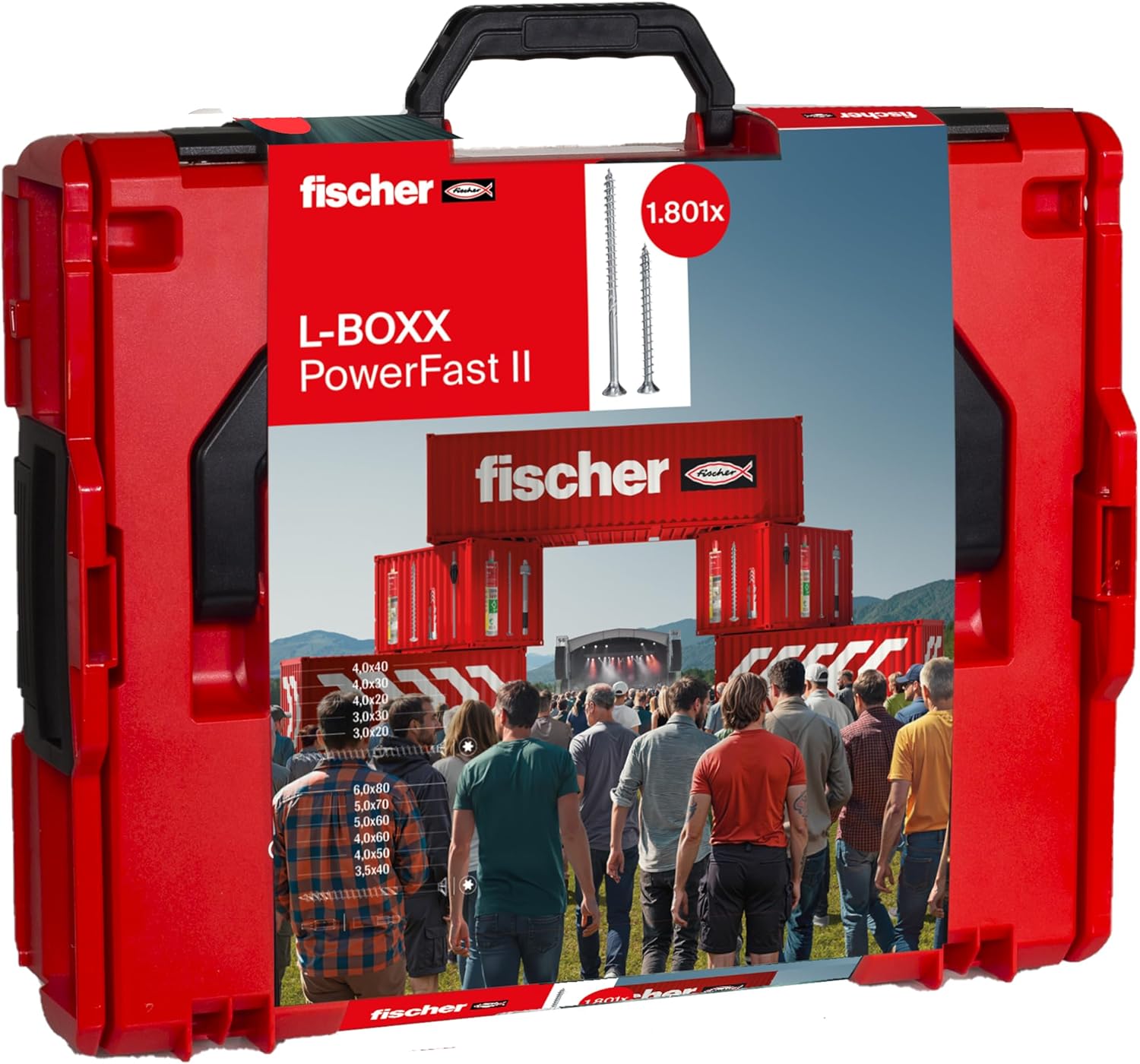 🔥 Angebote & Aktionen – fischer L-Boxx wood screw. – Bild 2