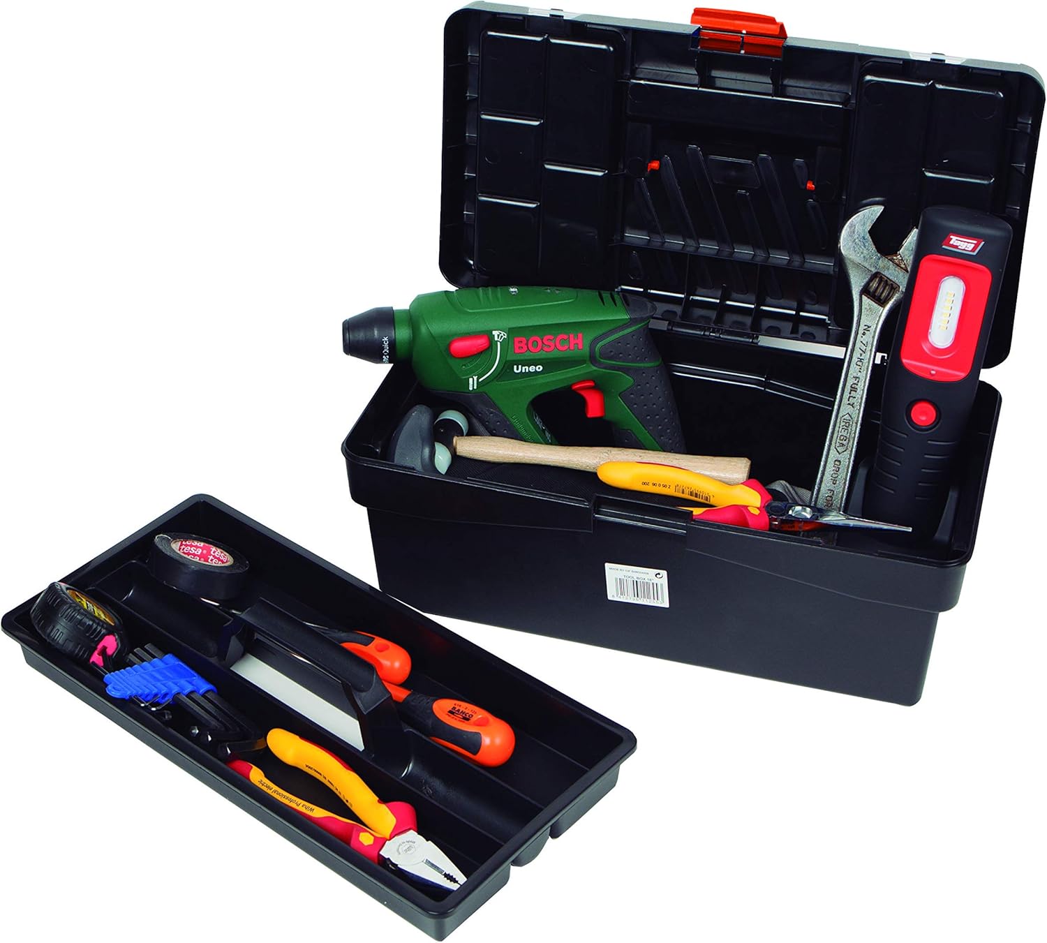 🔥 Angebote & Aktionen – Basic Tayg 16-inch Tool Box 400 x 217 x 166 MM,Black-Orange, 112553 – Bild 2