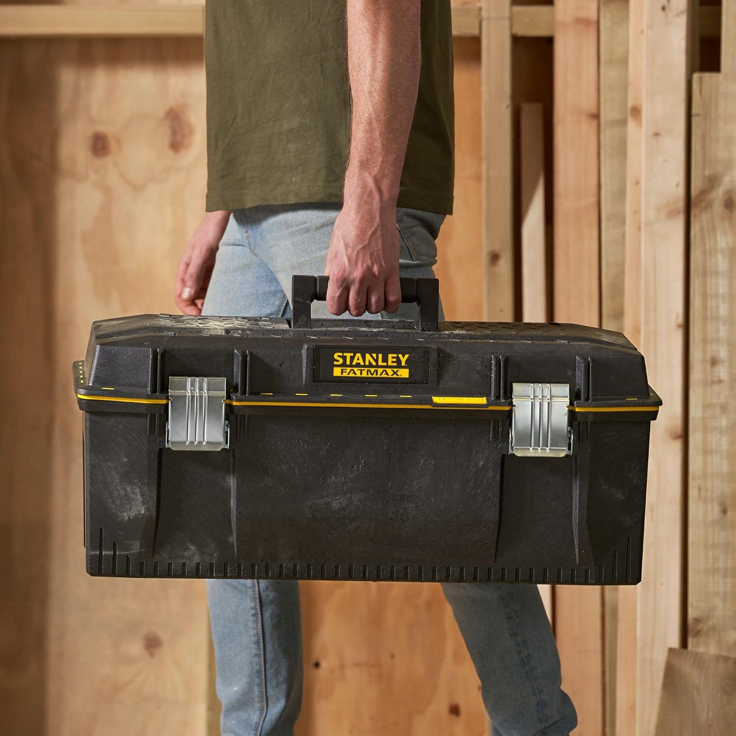🔥 Angebote & Aktionen – Stanley FatMax 1-93-935 Waterproof Toolbox 28inch – Bild 5