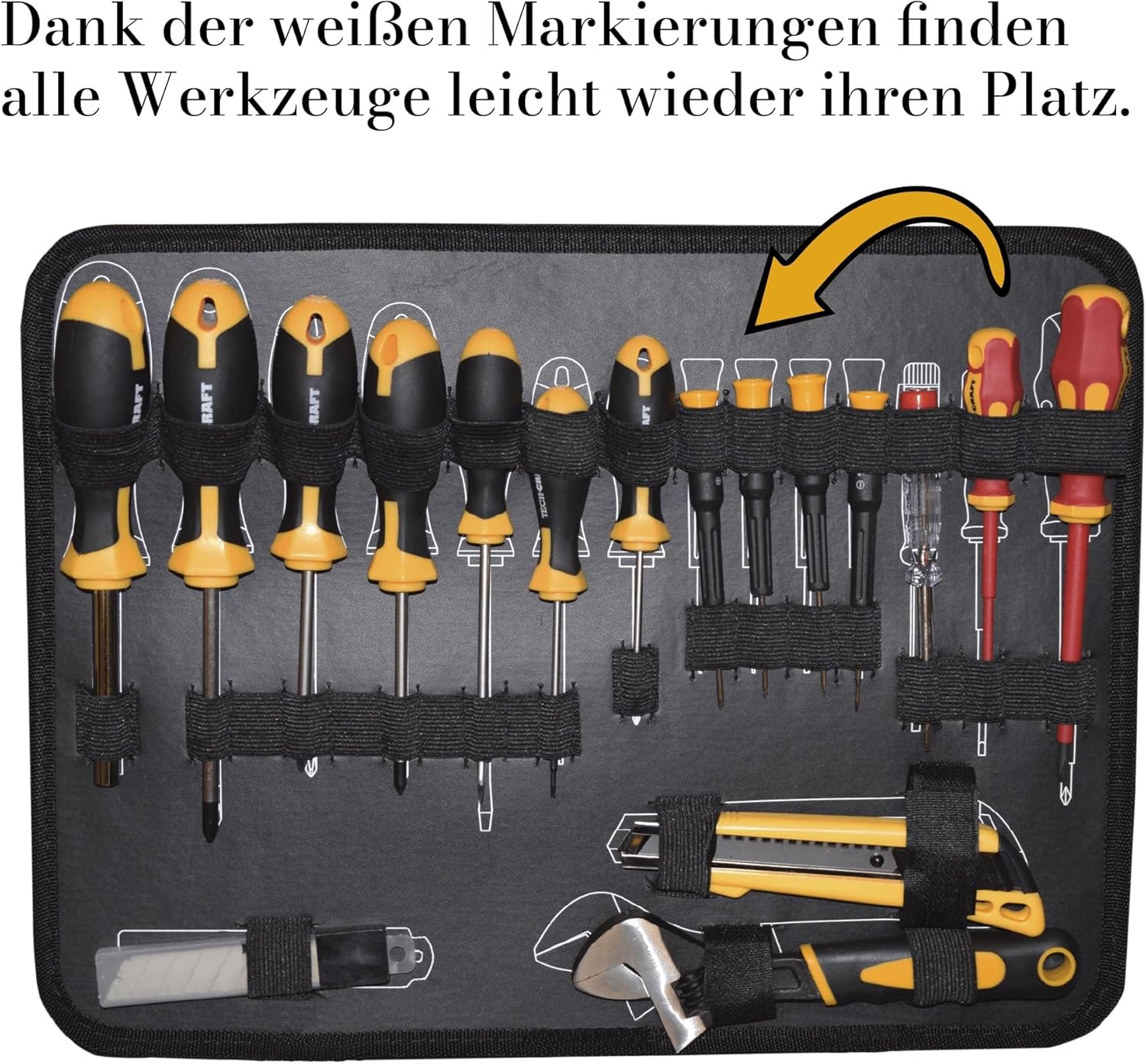 🔥 Angebote & Aktionen – Tool Box 130 Pieces | DIY Kit | Aluminium Tool Box | Tool Bag | Workshop Case | Weight Approx. 10 kg | Aluminium Case | 52 x 18 x 41 cm – Bild 9