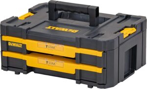 ⚡ Elektro & Technik – DeWalt T-Stak IV Werkzeugaufbewahrungsbox mit 2 flachen Schubladen