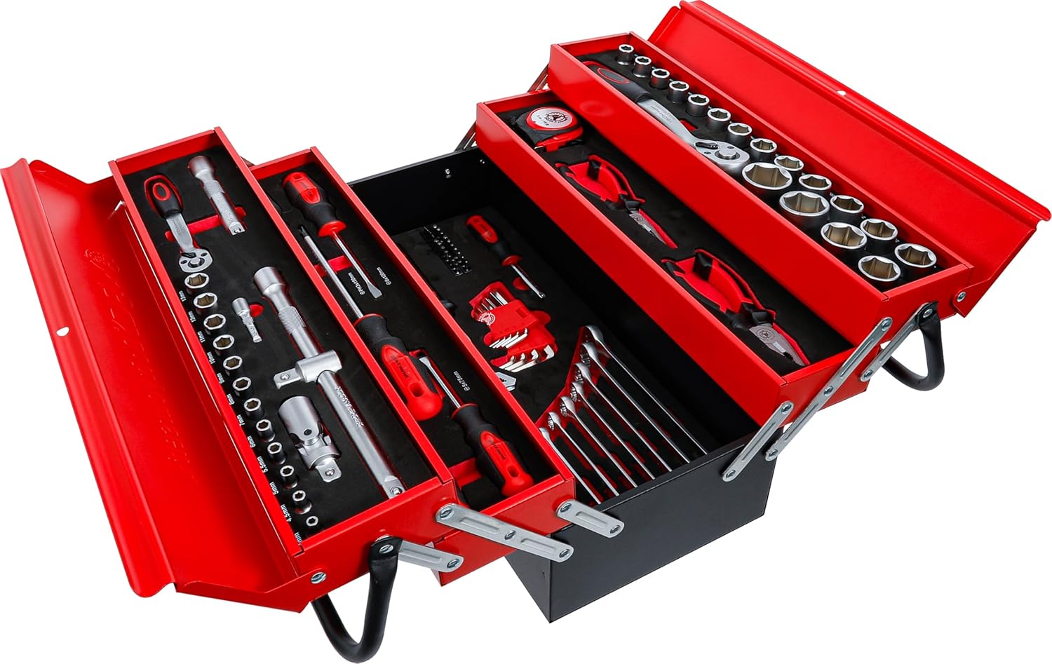 🚗 KFZ & Werkstatt – BGS Diy 6056 Metal Tool Box with Tool Assortment 86 Pieces – Bild 2