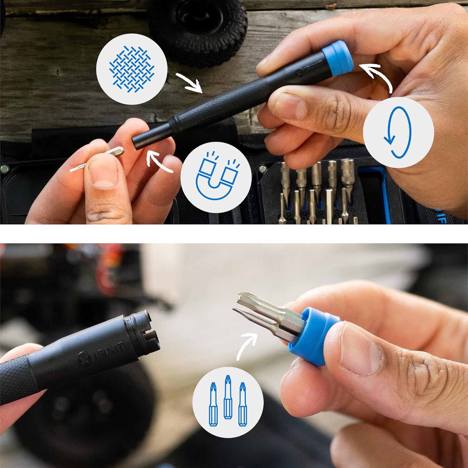 ⚡ Elektro & Technik – iFixit Pro Tech Go Toolkit (Schwarz) – Bild 8