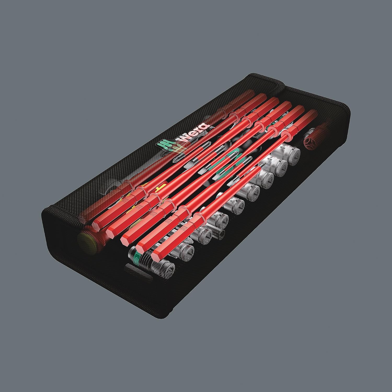 ⚡ Elektro & Technik – Wera 05135926001 KK W 1 Kraftform Compact W1 Wartungswerkzeug-Set, 35-teilig, Schwarz, Schwarz, 05135926001 – Bild 5