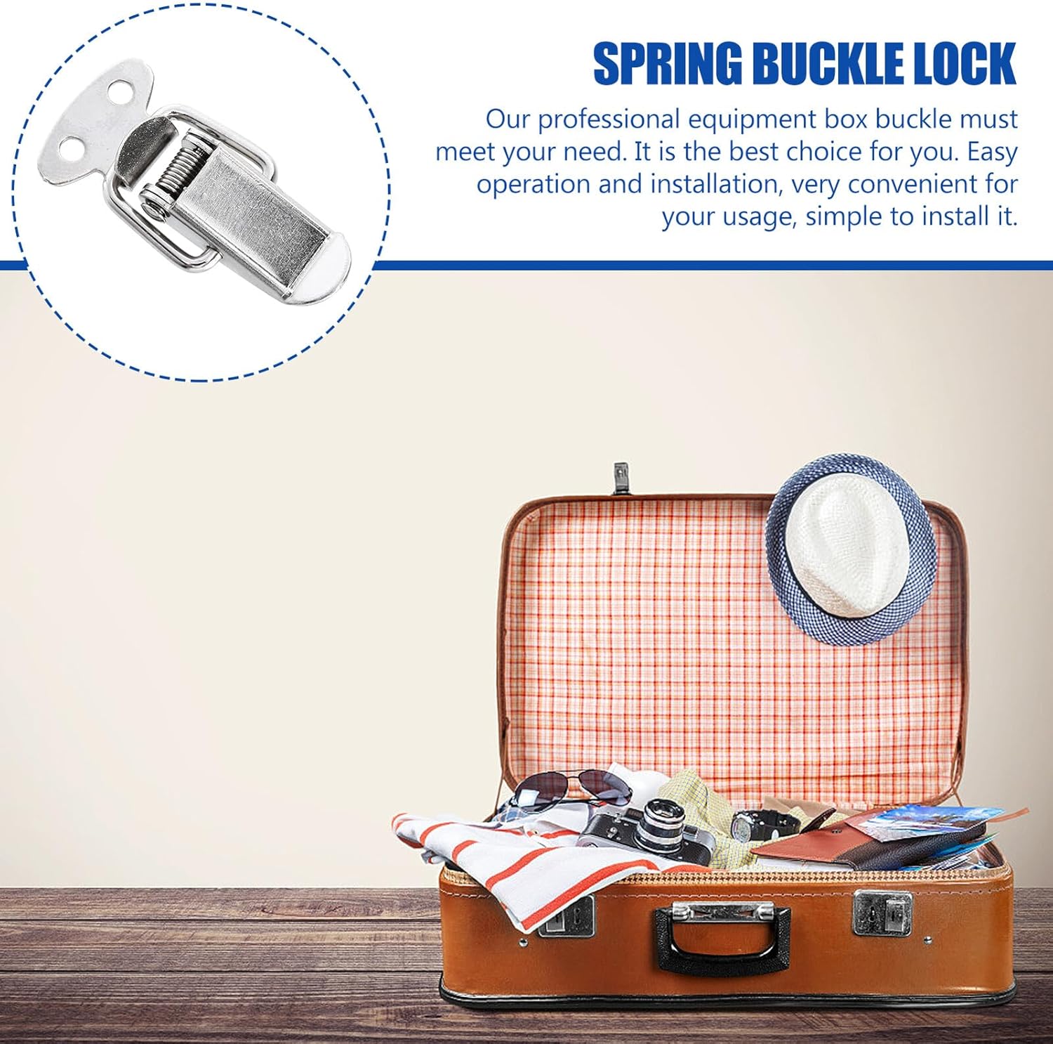 ⚒️ Bau & Montage – Toddmomy 10 Stück Teiliges Verstärkte Schnappverschluss Robustes Industrie Case Lock Zubehör Mini Toggle Latch für Werkzeugkoffer Schränke Holzkisten Einfache Montage Langlebig – Bild 8