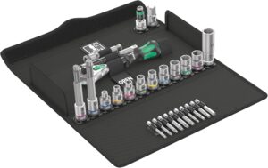 🚗 KFZ & Werkstatt – Wera 05004175001 Bicycle Set 7 3/8 Inch Ratchet Set 27 Pieces