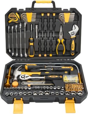 🔥 Angebote & Aktionen – 159 Pieces Tool Set, General Household Hand Kit, Basic Tool Kit for Home Repair, Plastic Tool Box, Storage Case