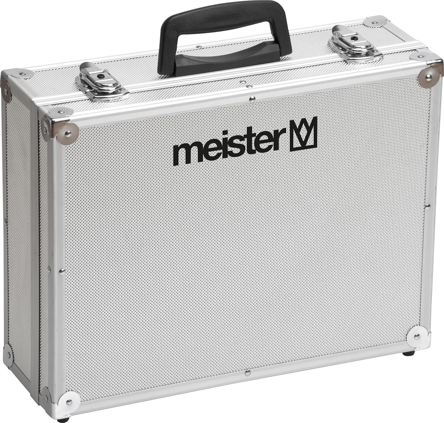 ⚡ Elektro & Technik – Meister Werkzeugkoffer leer, 395 x 300 x 130 mm, verstärkter Rücken, einzelne Fächer, abschließbar, Werkzeugkasten, Organizer, leerer Aluminiumkoffer, 9095330 – Bild 3