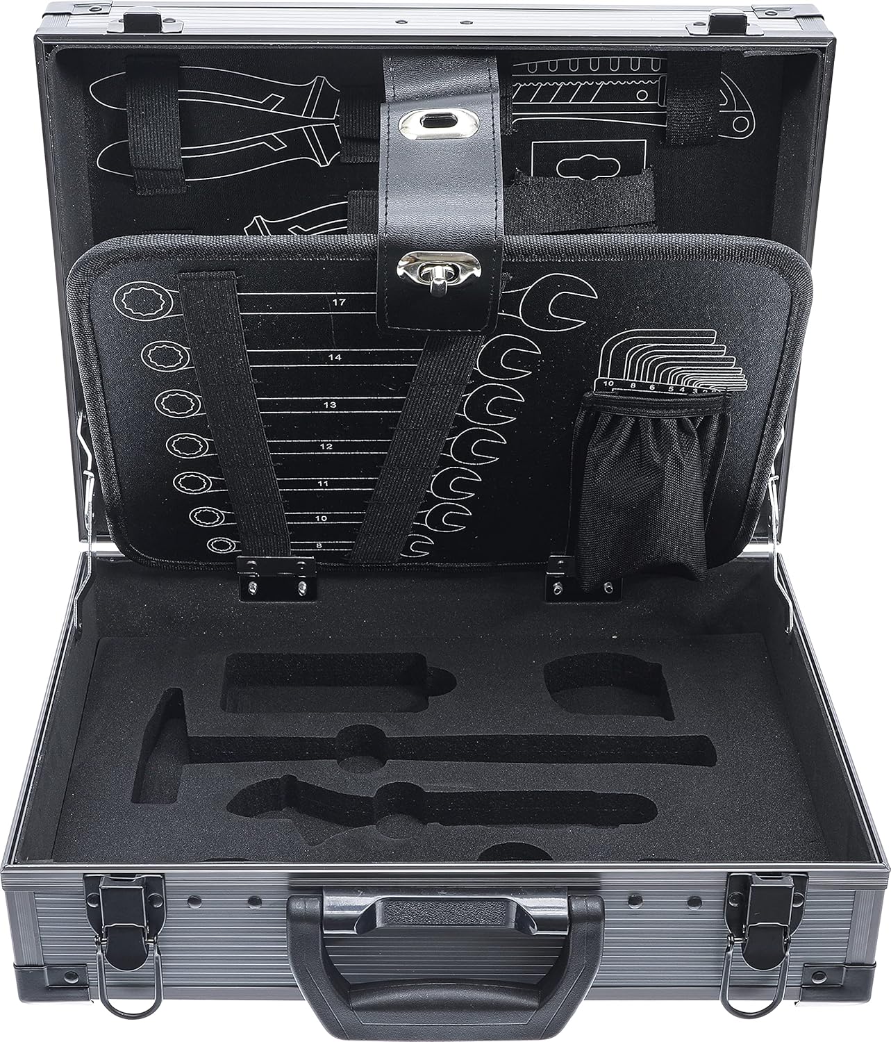 🔥 Angebote & Aktionen – BGS Diy 6057 Tool Set in Aluminium Case with 66 Tools – Bild 4