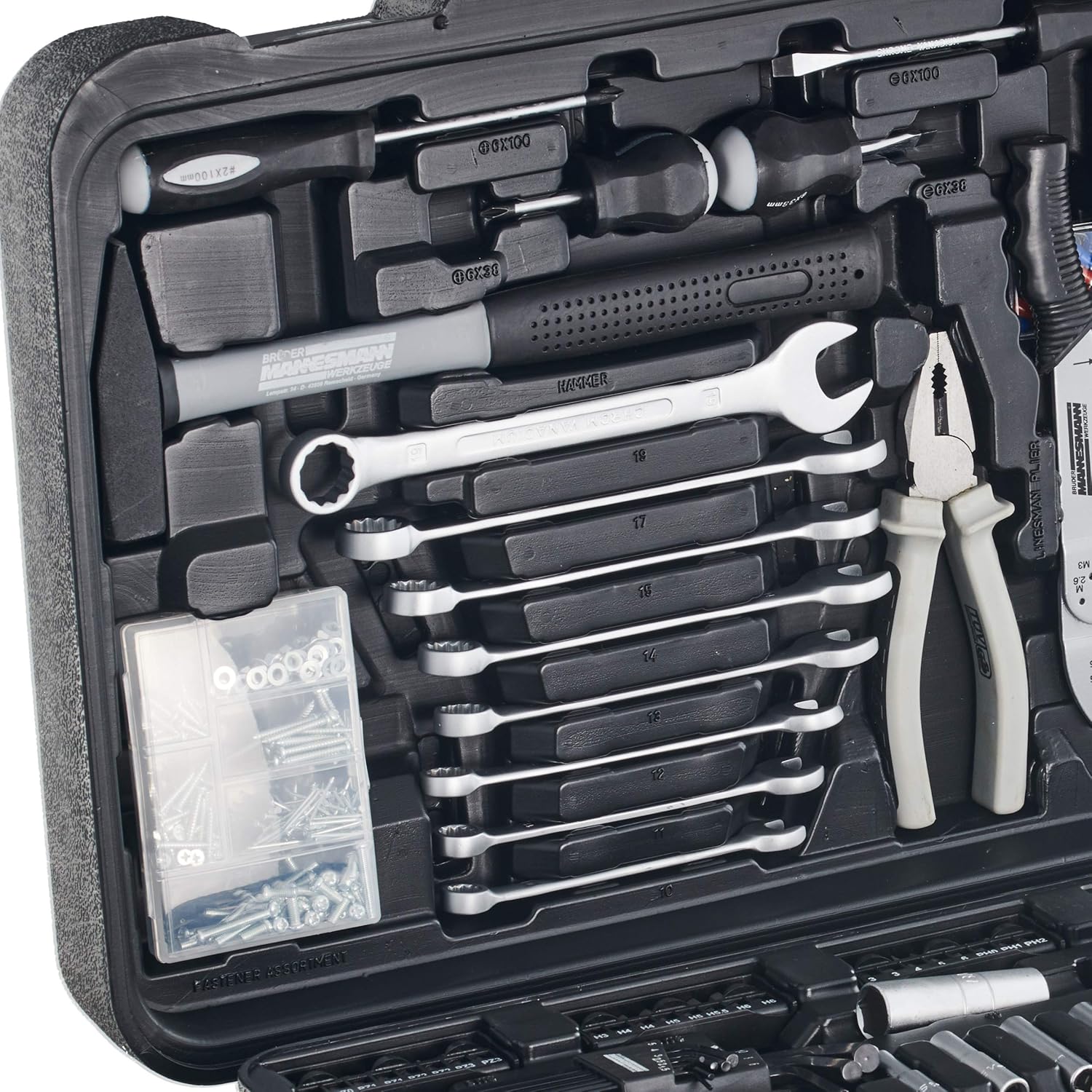 🚗 KFZ & Werkstatt – Brüder Mannesmann Mannesmann M29070 Mobile Tool Box (122 Pieces) – Bild 8