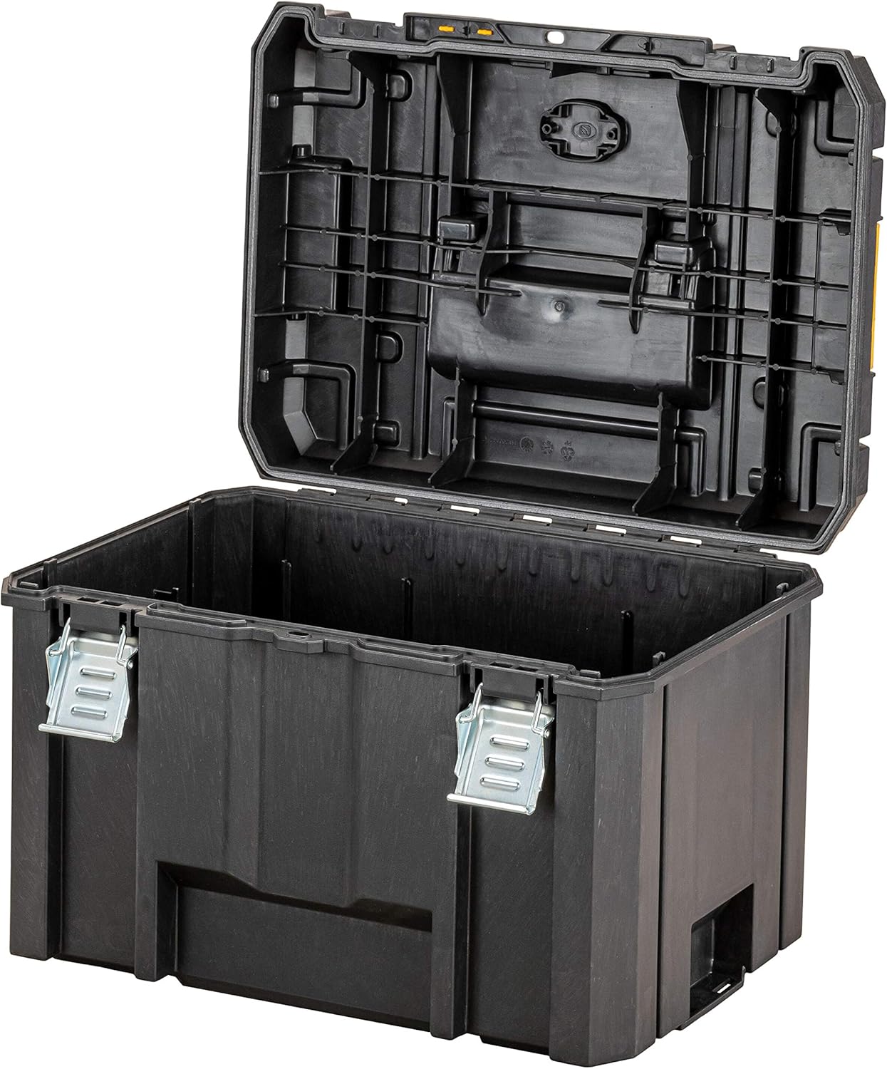 ⚒️ Bau & Montage – DEWALT TSTAK Deep Tool Box VI, DWST83346-1 (44 L Volumen, großvolumige Box, kombinierbar mit anderen TSTAK-Boxen, sichere Aufbewahrung von Elektrowerkzeugen und Handwerkzeugen, IP54), Multi, Einheitsgröße – Bild 3