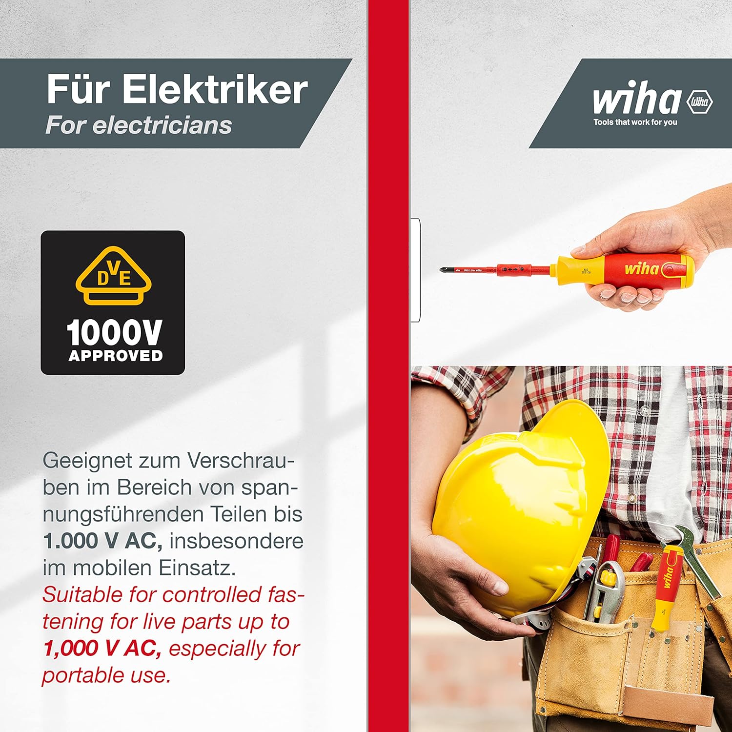 ⚡ Elektro & Technik – Wiha 28369 Klingenschlüssel Drehmoment T 8 x 75 1,3 Nm, 38808 – Bild 3