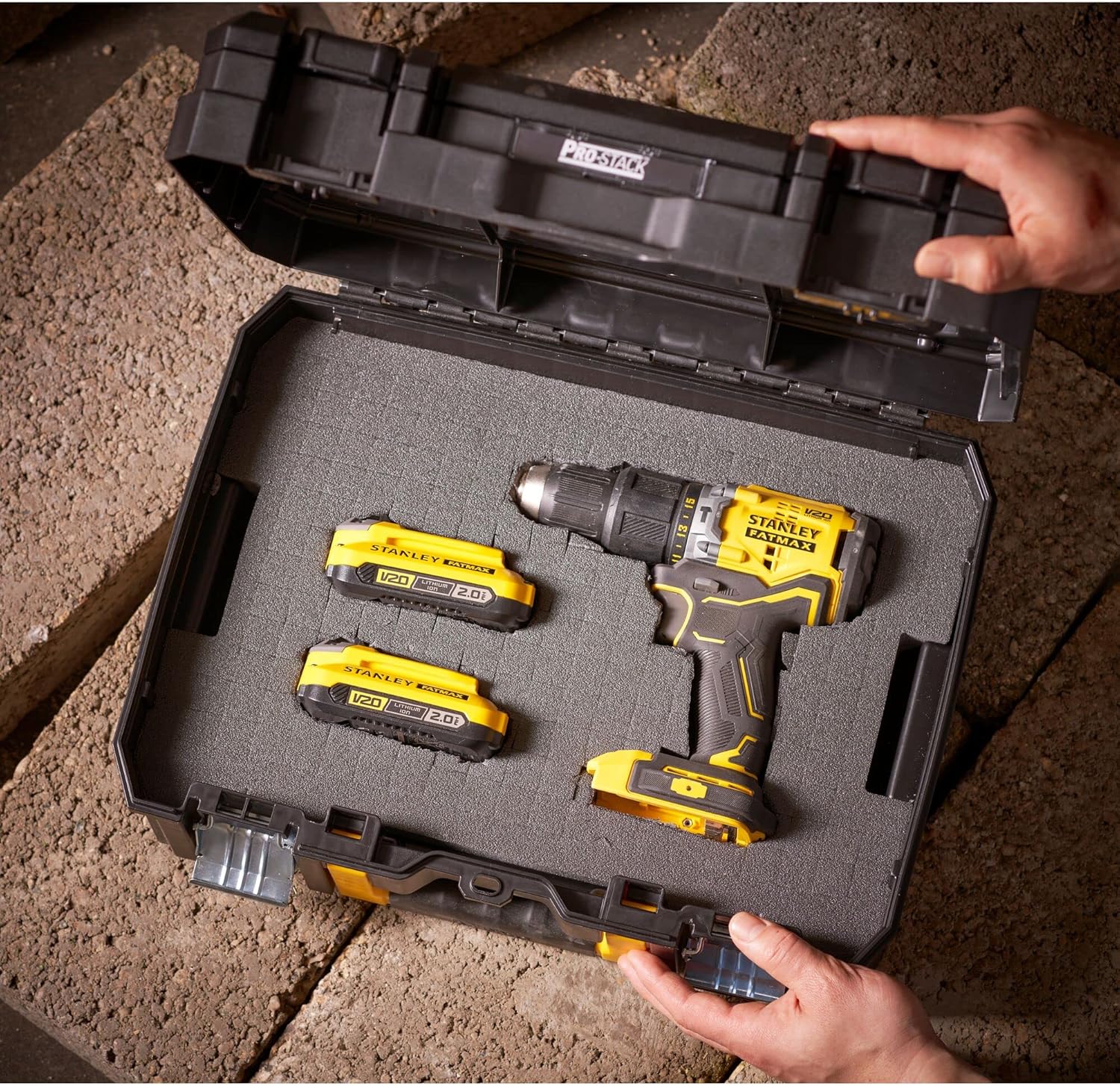 ⚒️ Bau & Montage – Stanley FMST1 – 71967 – Koffer mit Aluminiumgriff Tstak I FatMax – Bild 8