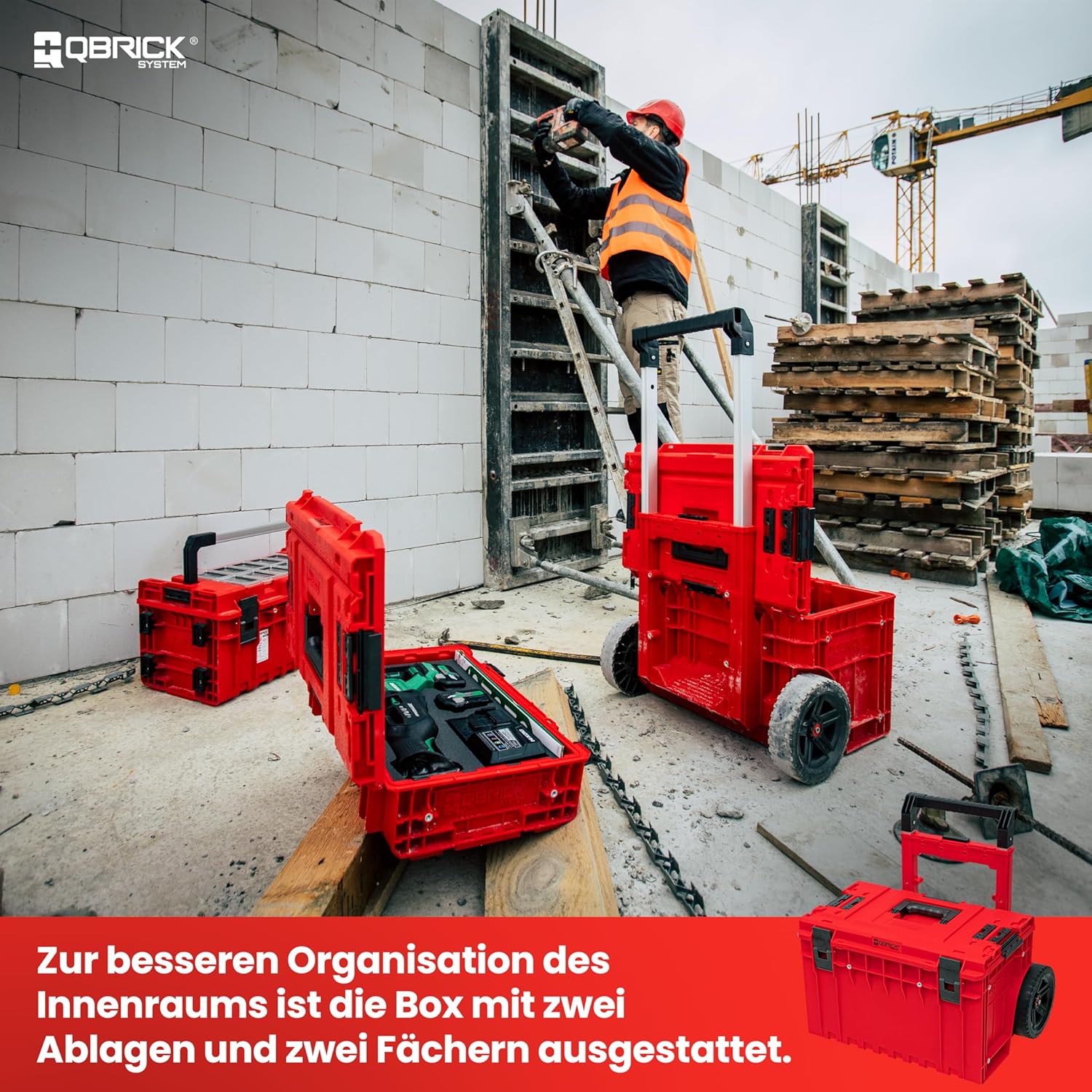 🔥 Angebote & Aktionen – Qbrick System One Cart 2.0 Red Ultra HD – Bild 3
