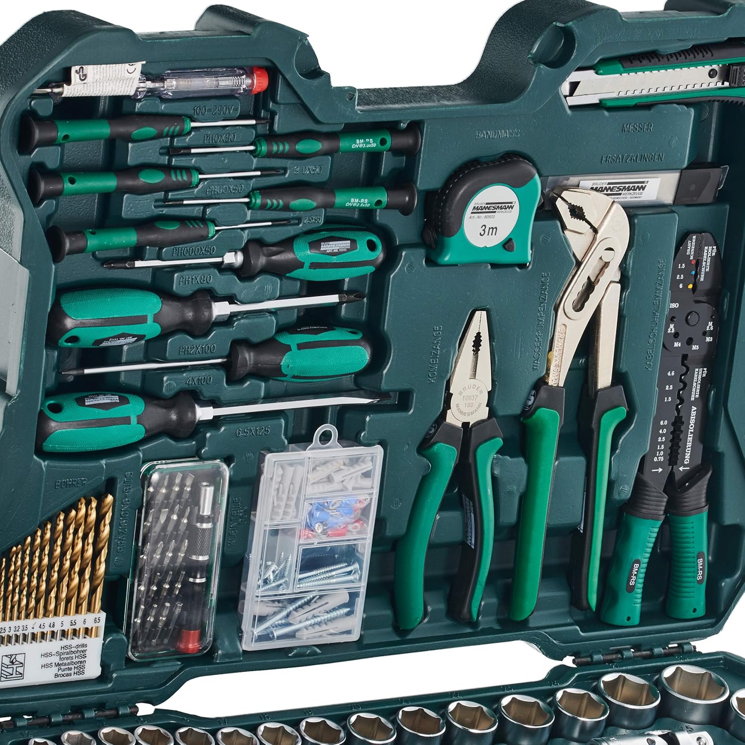 🔥 Angebote & Aktionen – Mannesmann Tool Set (303 Pieces) – Bild 5