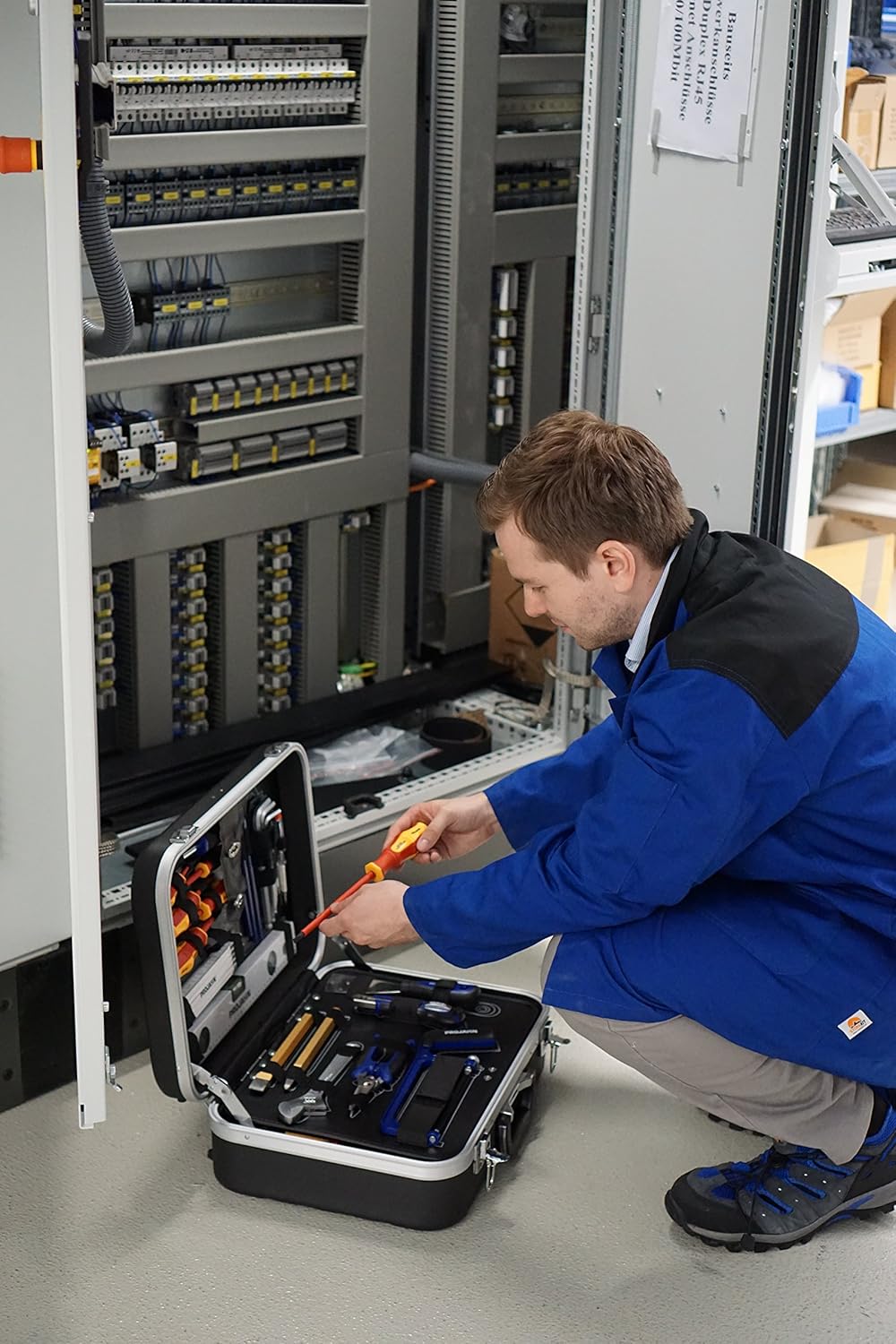 ⚡ Elektro & Technik – Projahn 8683 Elektriker-Werkzeugkoffer-Set, 128-teilig – Bild 3