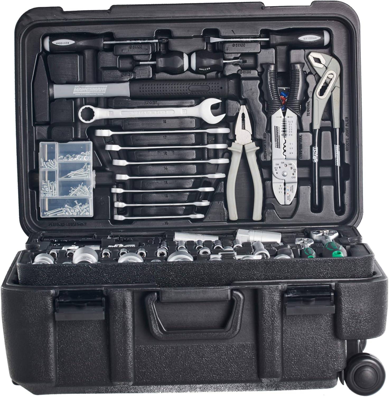 🚗 KFZ & Werkstatt – Brüder Mannesmann Mannesmann M29070 Mobile Tool Box (122 Pieces) – Bild 5