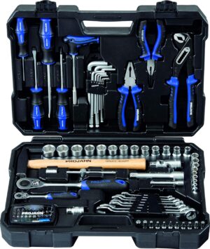 🔥 Angebote & Aktionen – Projahn proficraft Toolbox Set 98 Pieces 1/4 '+ 1/2 Pack of 1, 8666