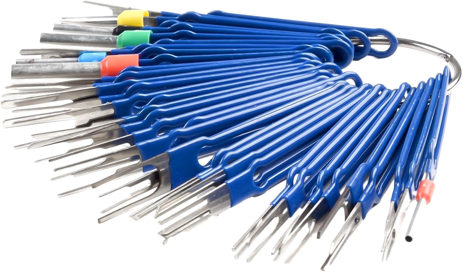 ⚡ Elektro & Technik – 36-teiliges Terminal-Entfernungswerkzeug-Set für elektrische Steckverbinder-Pin-Extraktion, Edelstahl-Werkzeug-Set mit O-Ring-Griffen für Auto, Motorrad, Haushaltsgerät, Kabelbaum – Bild 4
