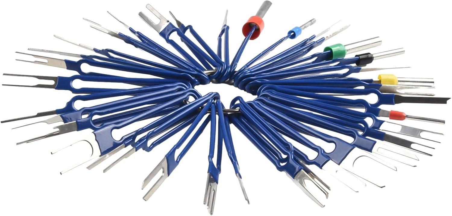 ⚡ Elektro & Technik – 36-teiliges Terminal-Entfernungswerkzeug-Set für elektrische Steckverbinder-Pin-Extraktion, Edelstahl-Werkzeug-Set mit O-Ring-Griffen für Auto, Motorrad, Haushaltsgerät, Kabelbaum – Bild 8