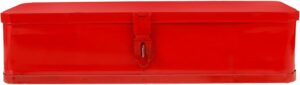 ⚒️ Bau & Montage – GLEAVI Werkzeugkasten Metall Werkzeugbox 13x8x34cm Robuster Stahl Werkzeugorganizer Für Elektrohammer Und Autoeinsatz