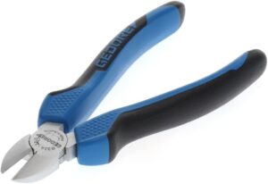 ⚒️ Bau & Montage – GEDORE 8314-160 JC Seitenschneider für mittelharten Draht bis 1,6 mm, schwedischer rutschfester Griff, gehärtet, Länge 160 mm