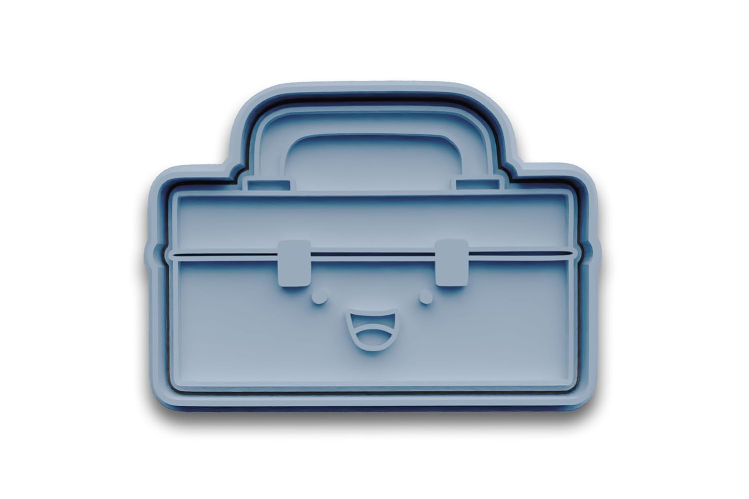⚒️ Bau & Montage – Keksschneider-Werkzeugkasten – zweiteiliges schwarzes PLA – für Handwerker, Bastler und kreative Backprojekte