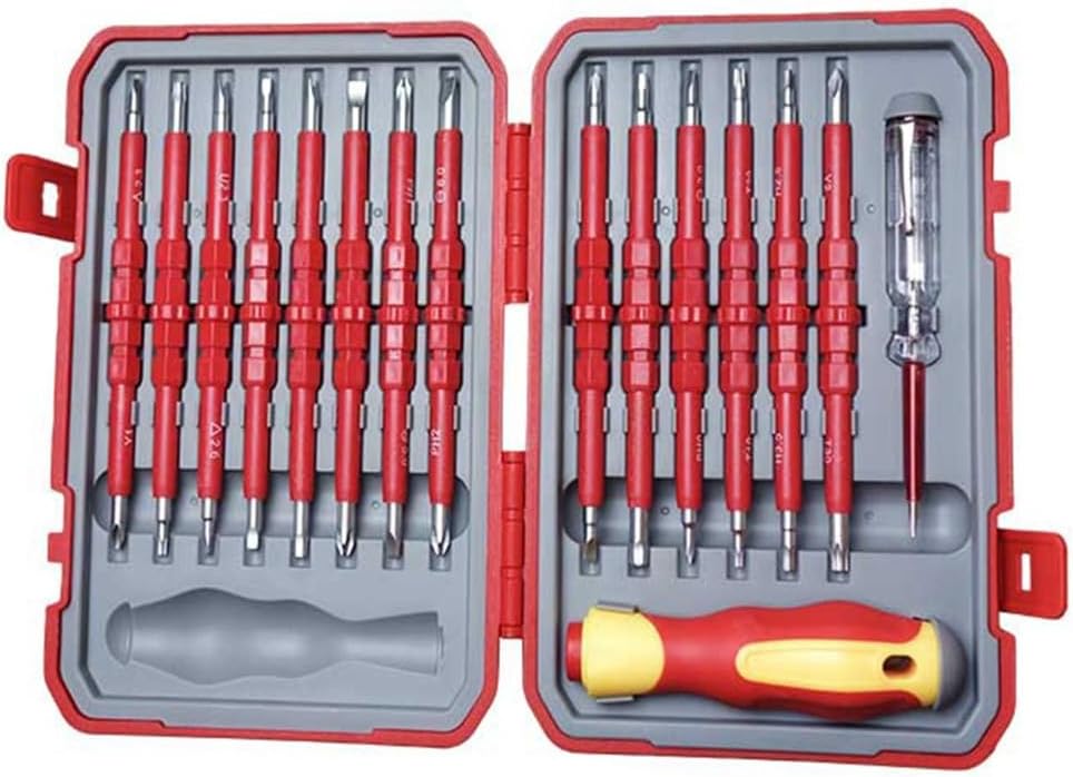⚡ Elektro & Technik – Isolierter Kreuzschlitzschraubendreher für Torx-Elektriker, magnetischer Schraubendreher-Bit, Werkzeugset – Bild 3