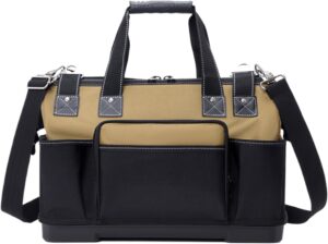 ⚒️ Bau & Montage – Werkzeug Aufbewahrungstaschen - Werkzeugkoffer Organizer Tasche mit vielen Fächern | Tragbare Werkzeugkiste - Für Werkstatt Handwerker Bastler