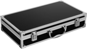 ⚒️ Bau & Montage – Aluminiumkoffer mit Schaumstoffeinlage 36x20cm Multifunktionaler Werkzeugkasten mit Tragegriff Geeignet für Handwerker und Haushalt Robust und Transportabel