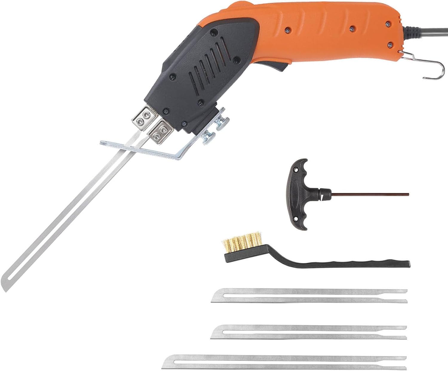 ⚡ Elektro & Technik – Styroporschneider mit Luftkühlung für den Dauereinsatz, elektrisches Styroporschneider-Set mit 3 Klingen, Styropor-Schneidwerkzeug für Styropor, EPS, EPP, KT-Platten