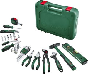 ⚒️ Bau & Montage – Bosch Handwerkzeug-Set Advanced, 52-teilig (Set mit hochwertigen Werkzeugen für erfahrene Heimwerker; lange Lebensdauer; hochwertige Materialien; ergonomisches Design)