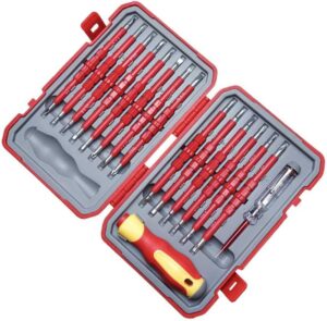 ⚡ Elektro & Technik – Isolierter Kreuzschlitzschraubendreher für Torx-Elektriker, magnetischer Schraubendreher-Bit, Werkzeugset