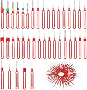 ⚡ Elektro & Technik – 39-teiliges Werkzeug-Set zum Entfernen von elektrischen Steckverbindern, Edelstahl-Klemmen, Werkzeug-Set für Auto-, Motorrad- und Geräte-Reparatur