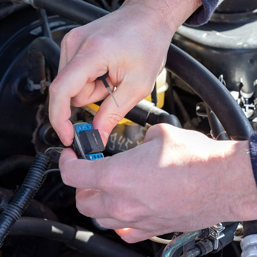 ⚡ Elektro & Technik – 41-teiliges Werkzeugset zum Entfernen von elektrischen Steckverbinderklemmen, Edelstahl-Kunststoff, kompaktes tragbares Set für Autos, Motorräder, Haushaltsgeräte – Bild 8