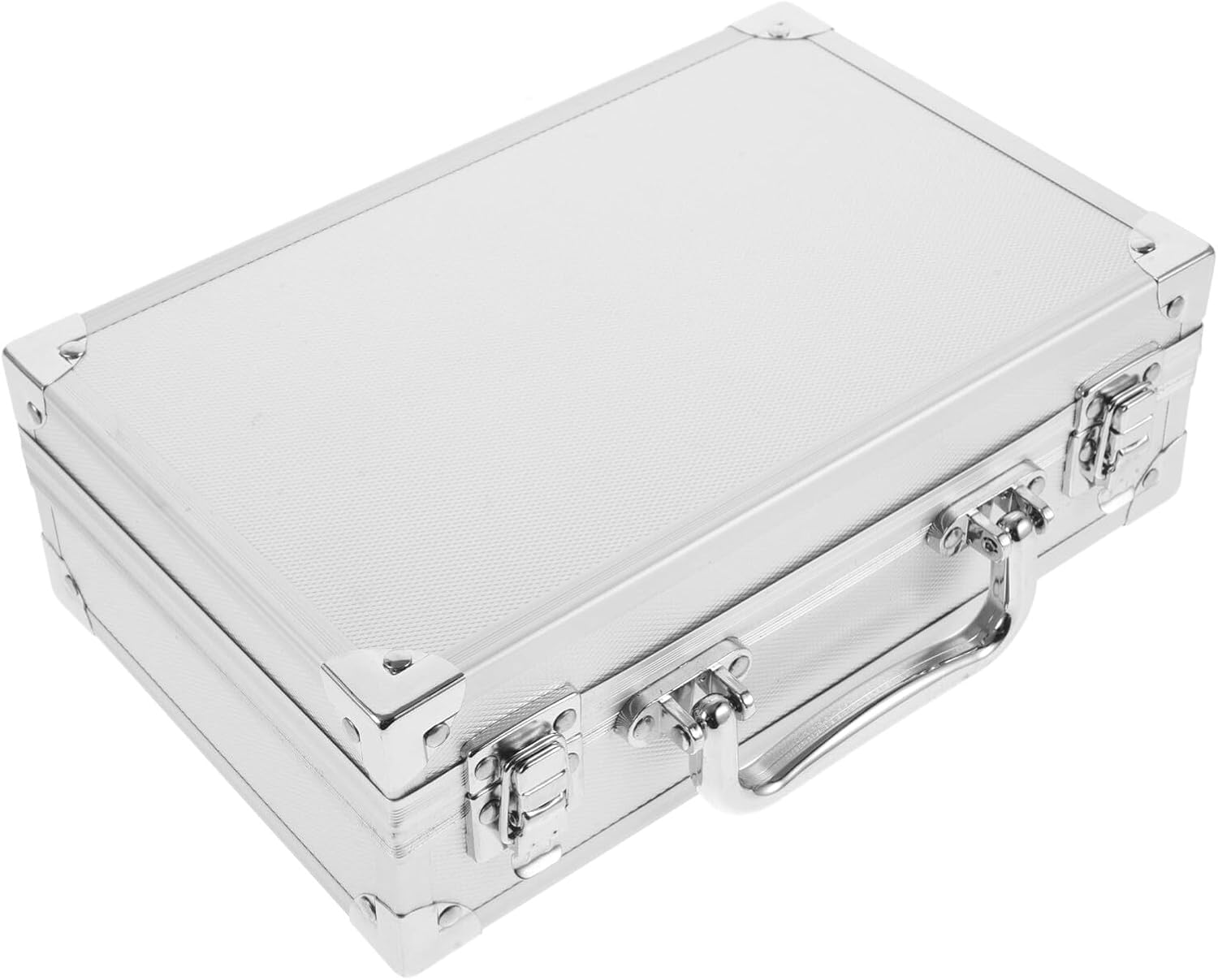 ⚒️ Bau & Montage – VILLCASE Werkzeugkasten aus Aluminiumlegierung Kompakter Tragbarer Metallkoffer 25X16X8cm mit verstärkten Ecken Sicherheitsverschluss und Mehrzweck Aufbewahrung für Reisen und Handwerk