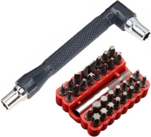 🚗 KFZ & Werkstatt – Sicherheits Bit Set 1/4-Zoll Sechskant Schraubendreher Bitschlüssel Hohe Härte Für Kfz Reparatur Und Heimwartung Robuster Doppelendschlüssel