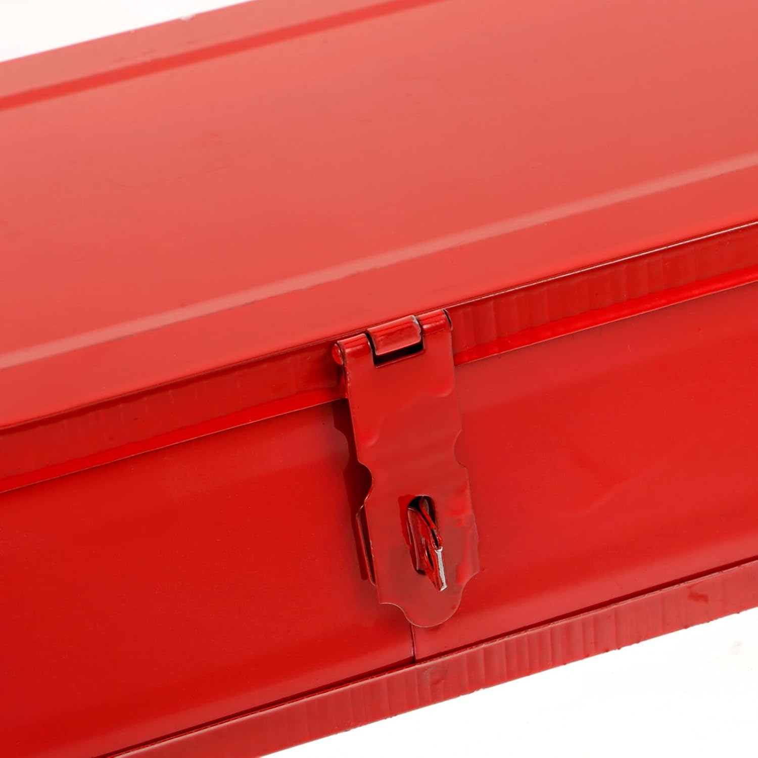 🚗 KFZ & Werkstatt – LIFKOME Werkzeugkasten Metall Werkzeugbox Verdickter Stahl 34x13x8cm Aufbewahrungsbox Für Handwerker Und Auto – Bild 4