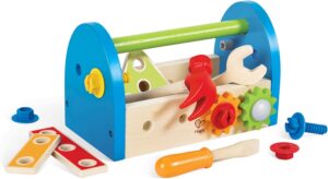 ⚒️ Bau & Montage – Hape HAP-E3001 Fix-It Werkzeugkasten – Mehrfarbig