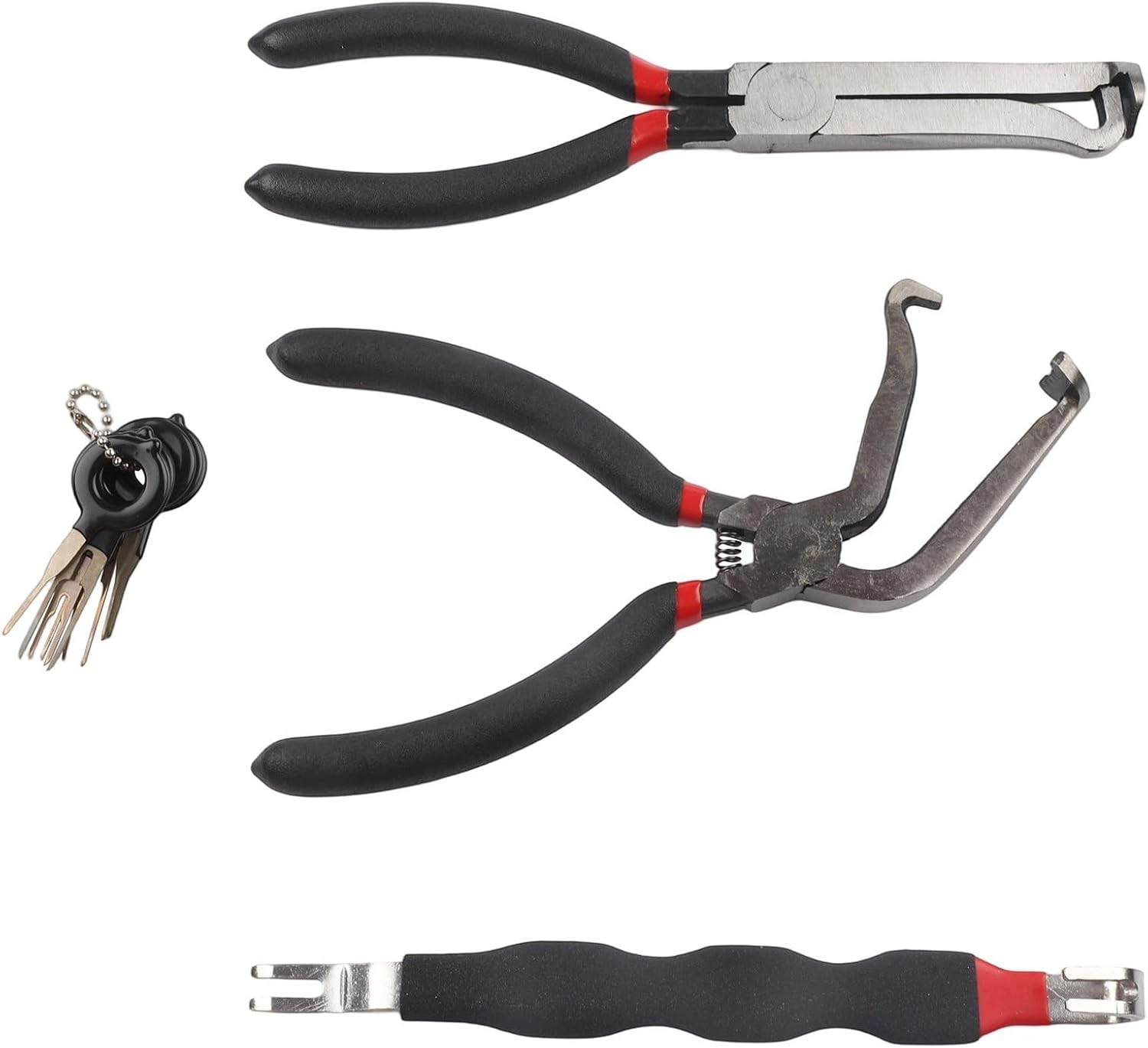 🚗 KFZ & Werkstatt – 3-Piece Car Connector Separator Set with 8 Terminal Release Tools, Cable Connector Release Tool for Automotive Repair – Bild 2