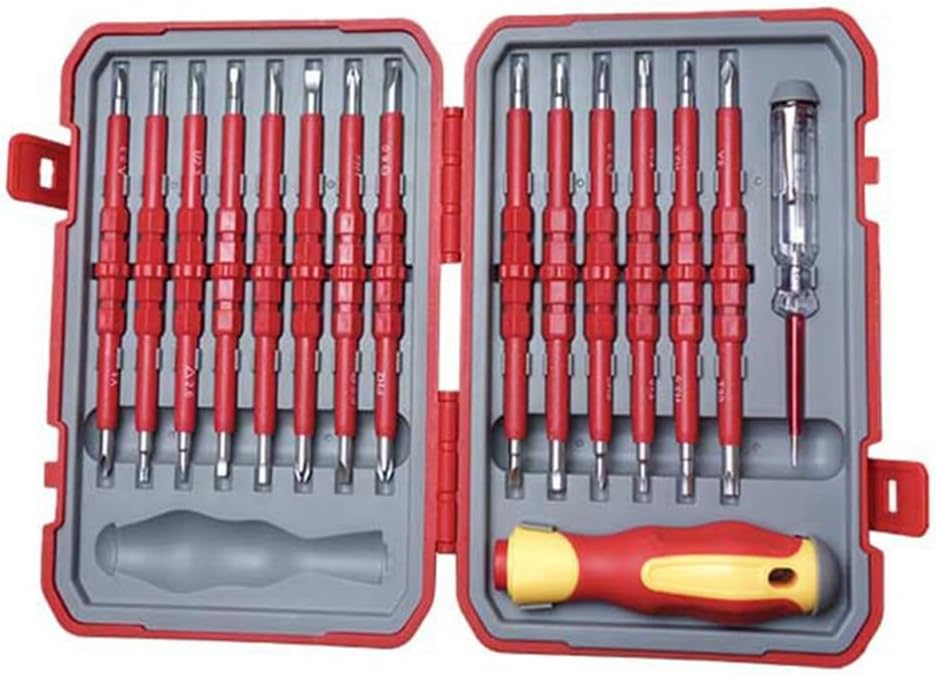 ⚡ Elektro & Technik – Isolierter Kreuzschlitzschraubendreher für Torx-Elektriker, magnetischer Schraubendreher-Bit, Werkzeugset – Bild 6