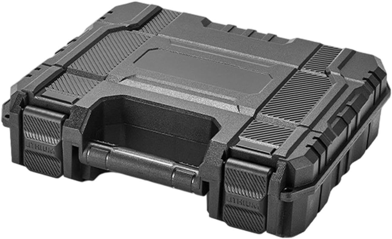 🔥 Angebote & Aktionen – Sharplace Tragbarer Werkzeugkoffer, leicht zu transportieren dank Griff, großes Fassungsvermögen, Organizer-Tragekoffer für Heimwerkerbedarf, 28.5 Cm X 25 Cm X 8 – Bild 7