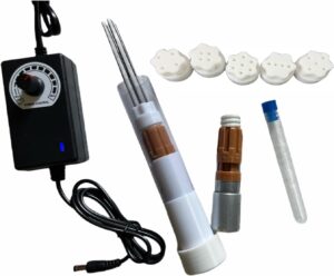 ⚡ Elektro & Technik – Elektrische Nadelfilzmaschine, Filznadeln zum Trockenfilzen, Filzgerät, Filznadelwerkzeug, Filznadel-Werkzeugset mit 1,5 cm Hub, stufenlose Geschwindigkeitsregelung, austauschbarer Motor