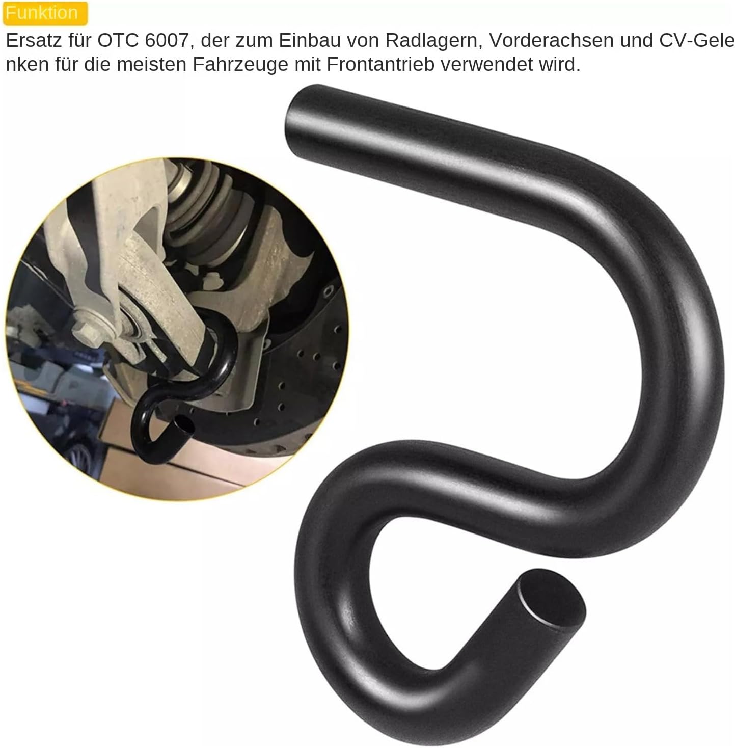 🚗 KFZ & Werkstatt – Control Arm Pry Tool - Ball Joint Removal Aid, High Quality Special Tool Precision Bushing Remover | Suspension Repair Kit, Automotive Kit, Assembly Tool, Workshop Accessories, Automotive Maintenance – Bild 7