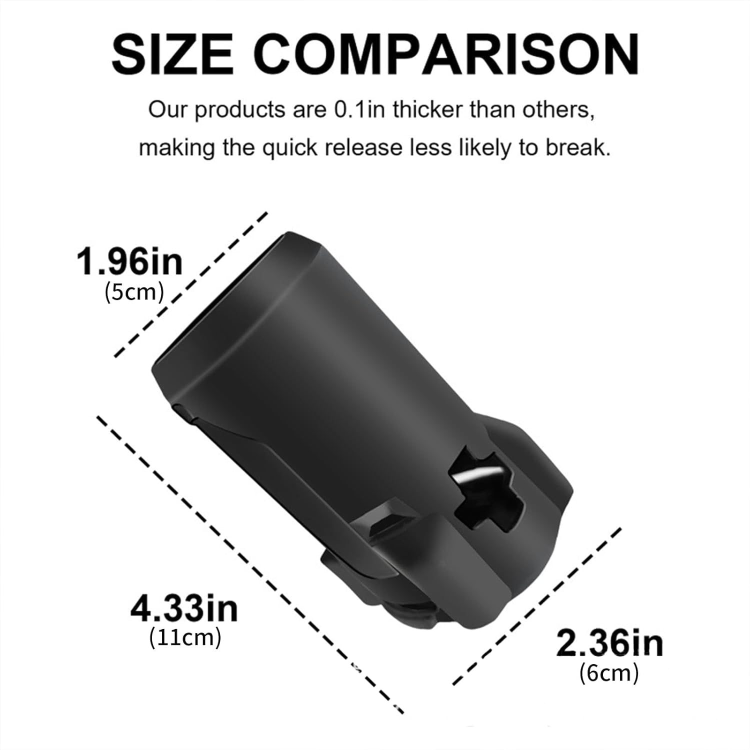 🚗 KFZ & Werkstatt – Schützende Silikonhülle Für 1/4" Short Influence Tool Verstärkter Stoßfester Schutz Robuster Stoßfester Werkzeugkoffer – Bild 7