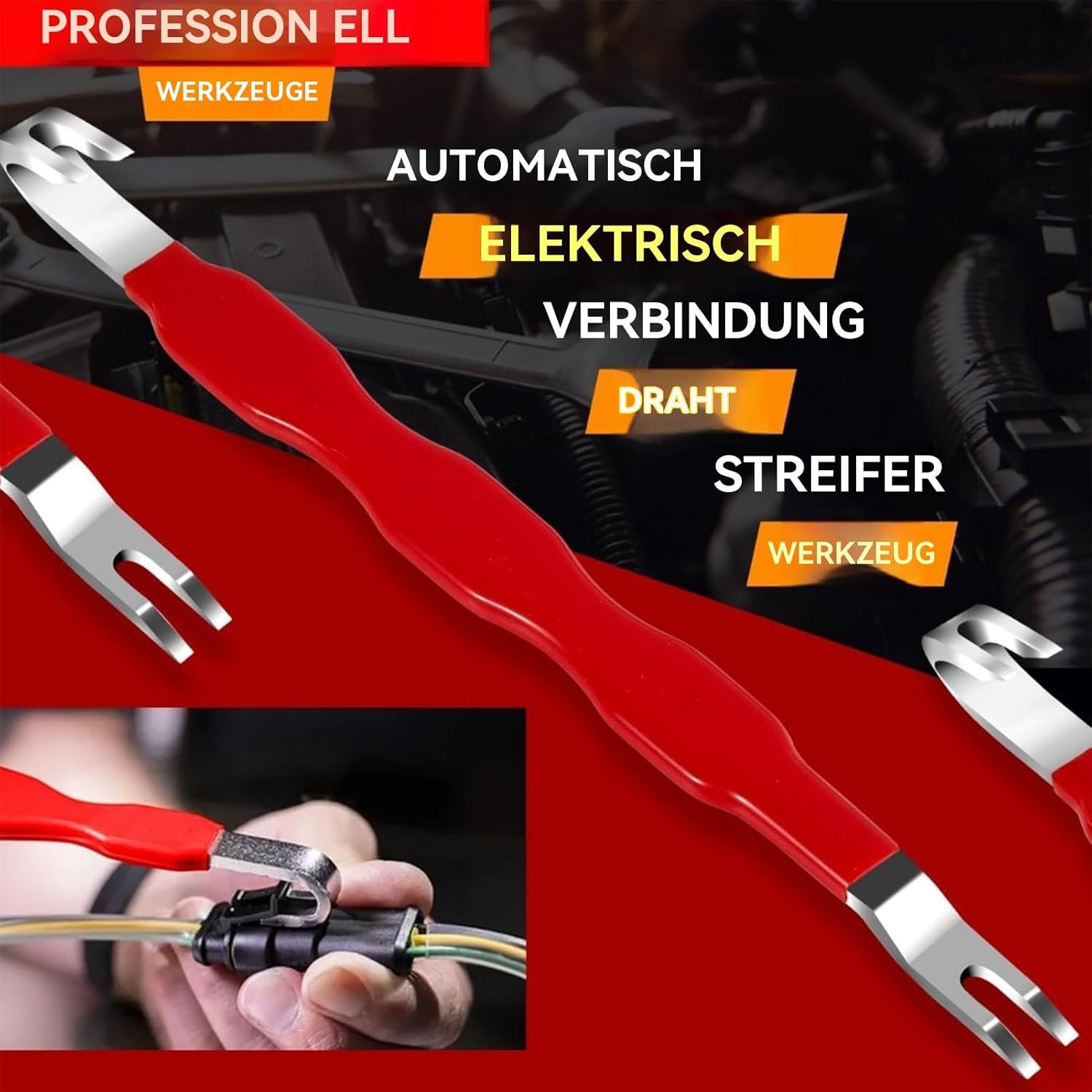 ⚡ Elektro & Technik – Werkzeug zum Trennen von Kfz-Steckverbindern – elektrischer Kabeltrenner, doppelseitiger Abzieher mit Doppelspitzen-Design | Autoreparatur-Hardware-Werkzeugset für die Mechanikerwerkstatt – Bild 4
